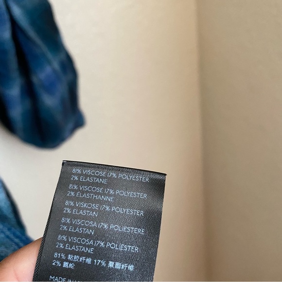 Free People By the Way Plaid Minidress XS oversized - Picture 10 of 13